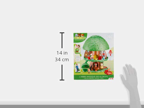 Timber Tots: The Magic Tree House - 16pc Nature Playset, 2 Animal Figurines, Toy Car & Furniture Accessories, Pop-Up Room Reveal, Kids-Toddlers 18Mo+