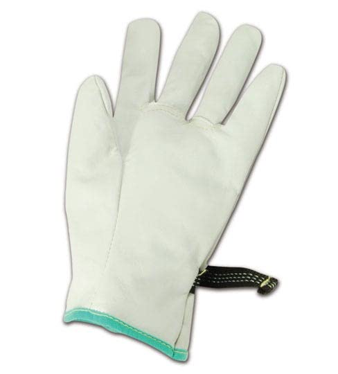 MAGID PowerMaster 12501PS Leather Linesmen Protector Gloves, 36 Pairs, 9.5” Length, Size 10.5