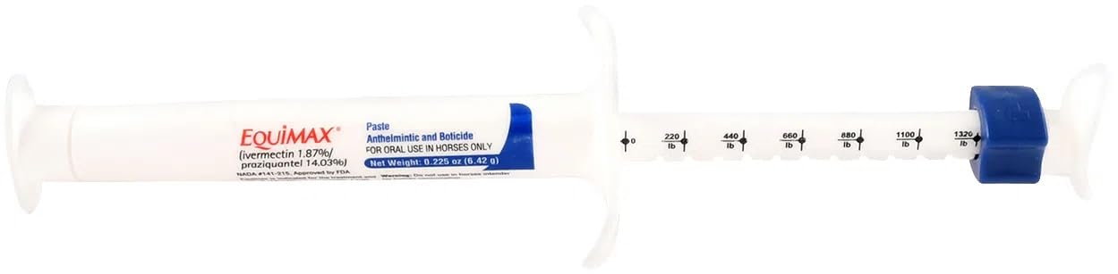 Equimax 14.03 Praziquantel/1.87 Ivermectin Paste