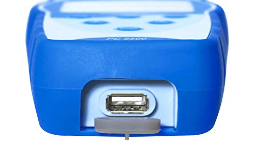 Apera Instruments Premium Series PH8500-MS Portable pH Meter Kit for Small Samples and Test Tubes, Blue (AI5554)