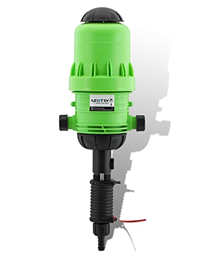 NEWTRY 0.4%-4% Fertilizer Injector for Drip Irrigation + 10pcs Springs
