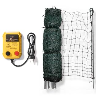 Happy Henhouse Fence Energizer with Electric Poultry Netting