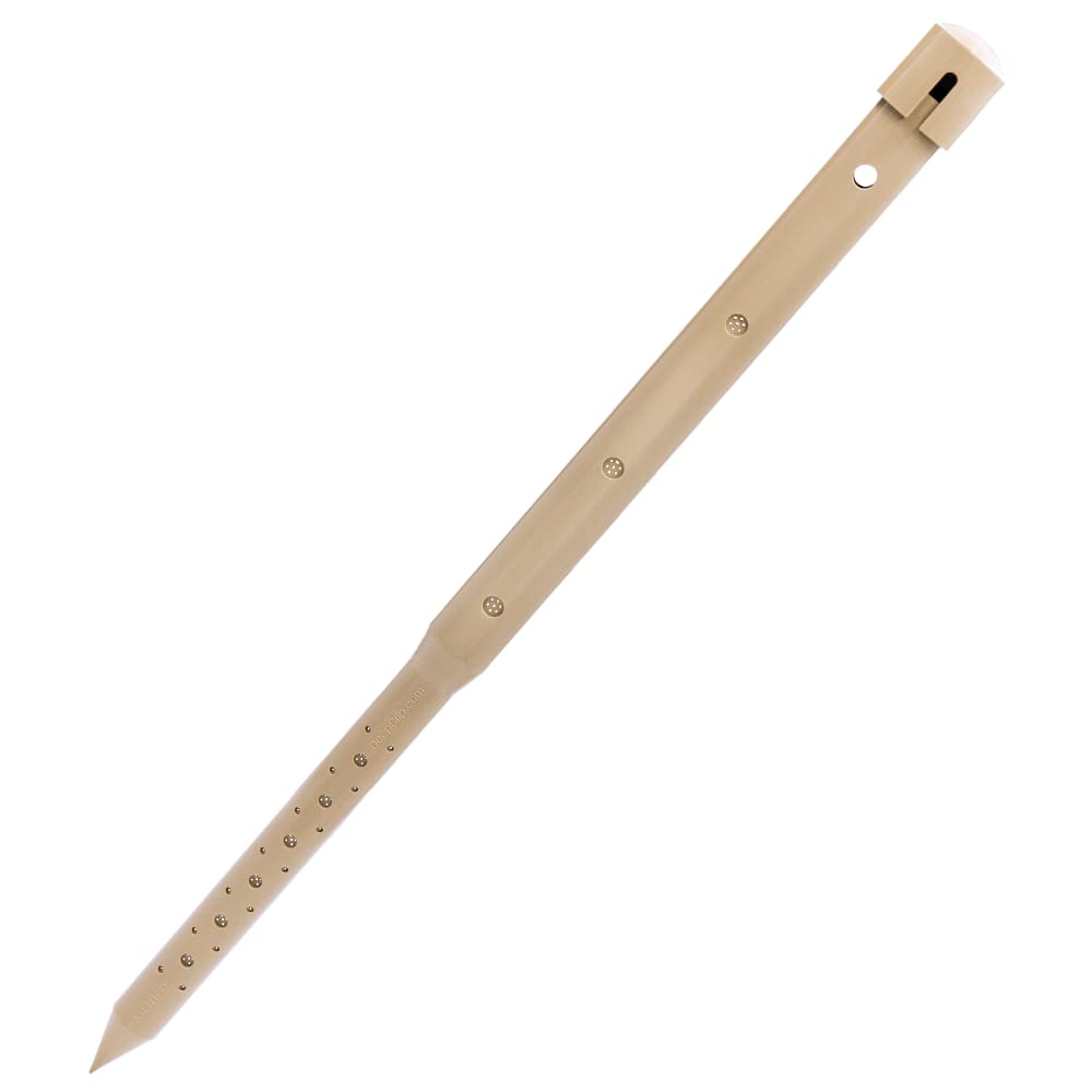 Underhill Deep Drip Irrigation Stakes 24-1/2-Inch, Case of 25 Watering Spikes for Trees with Medium Depth Roots, Drip System Tubes, A-DD24-25