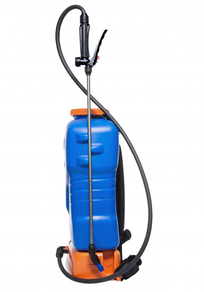Jacto PJB-16 Battery Backpack Sprayer - High Efficiency with Adjustable Pressure, Heavy Duty Pump, and Comfortable Design