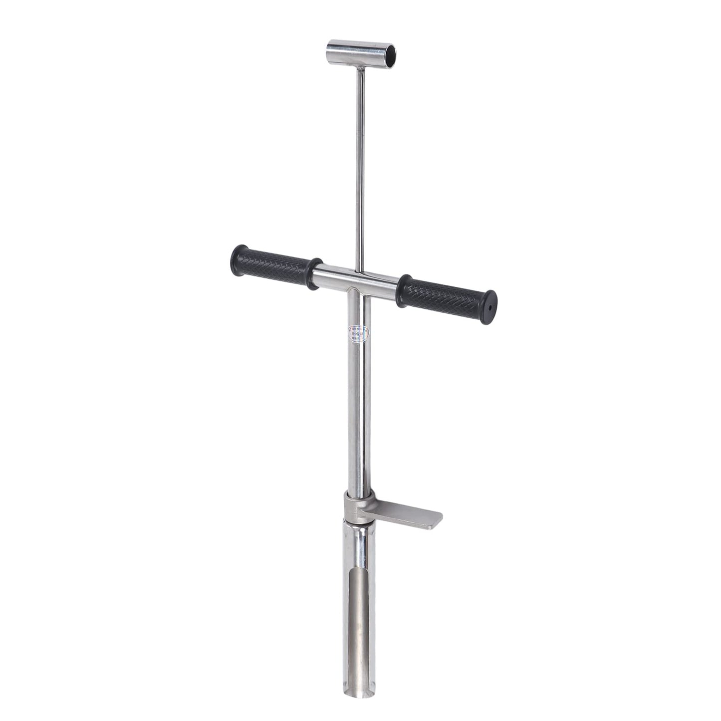 Soil Sampler Probe Original Soil Auger Foot Pedal Tool Handle Soil Extractor Dozer Steel 58Cm Kits Soil Sampling Tool Tool Utensil 38Mm Testing Probe Tester Probe for Test