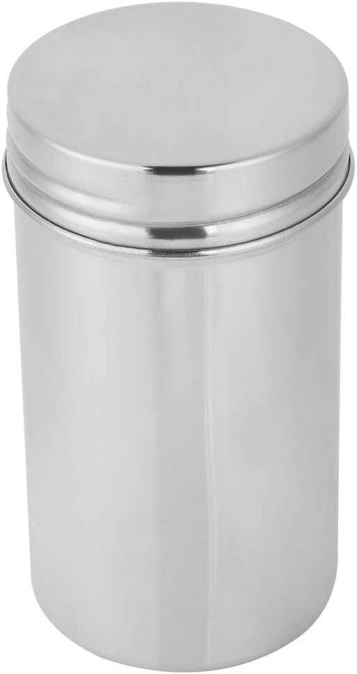 QANYEGN 304 Stainless Steel Sealed Storage Jar, Airtight Kitchen Food Storage Container, Portable Coffee Grounds Container(Large size)