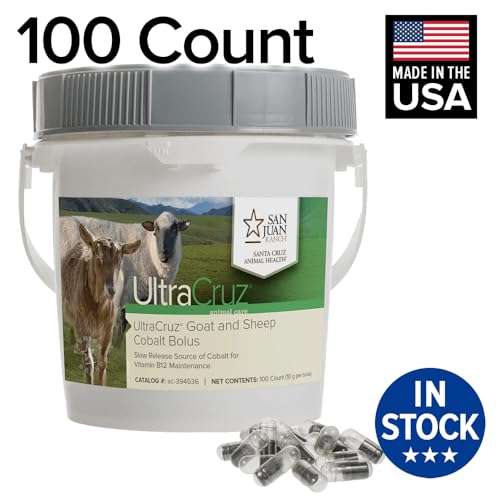 UltraCruz sc-394536 Goat and Sheep Cobalt Bolus Supplement, 100 Count x 10 Grams