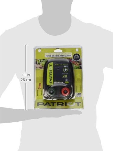 Patriot PE10 Electric Fence Energizer, 0.30 Joule