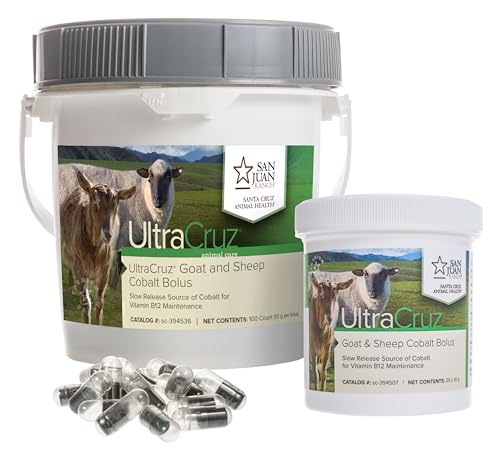 UltraCruz sc-394507 Sheep and Goat Cobalt Bolus Supplement, 25 Count X 10 Grams