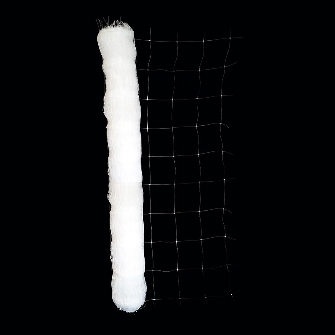 Hortomallas 5ft by 4920-Feet Professional Grade Vegetable Support Trellis Netting Roll/Scrog Net Roll, (59" x 4920' / 1.5m x 1500m) (mesh 5.9"x6.7" / 15cm x 17cm)