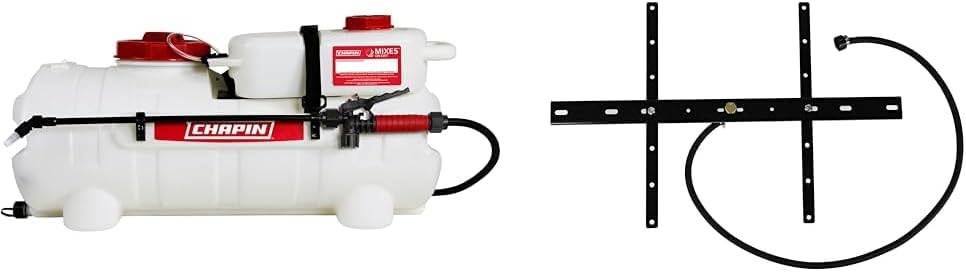 Chapin 15 Gallon Dual Tank ATV Spot Sprayer with 16 Ft Boomless Spray Kit