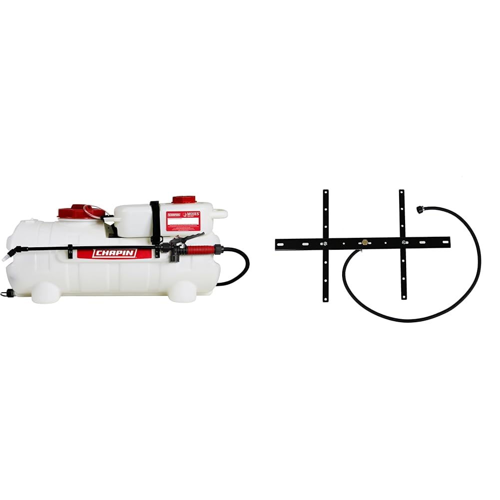 Chapin 15 Gallon Dual Tank ATV Spot Sprayer with 16 Ft Boomless Spray Kit