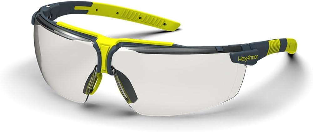 HexArmor 12-Pack VS300 Light Transition Anti-Fog and Scratch-Resistant ANSI Z87+ Safety Glasses for Men and Women