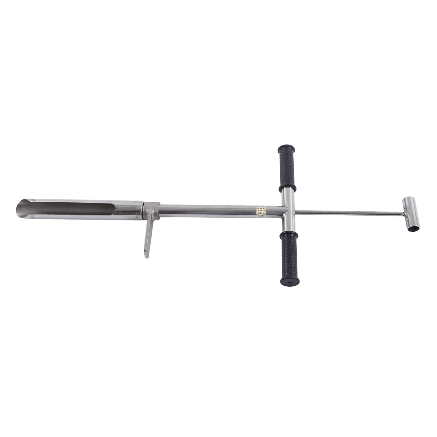 Soil Sampler Probe Original Soil Auger Foot Pedal Tool Handle Soil Extractor Dozer Steel 58Cm Kits Soil Sampling Tool Tool Utensil 38Mm Testing Probe Tester Probe for Test