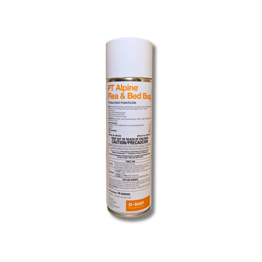 BASF PT Alpine Flea & Bed Bug Killer, Fast Acting Insecticide, Extended Long Lasting Pest Control Formula, Quick Dry, Non-staining, Ready to Use Spray Can 14 oz