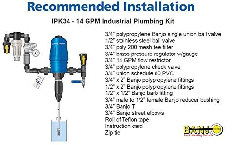 DOSATRON D14MZ2 D14MZ2VFII Water Powered DOSER 14GPM 1:500-1:50 D637922