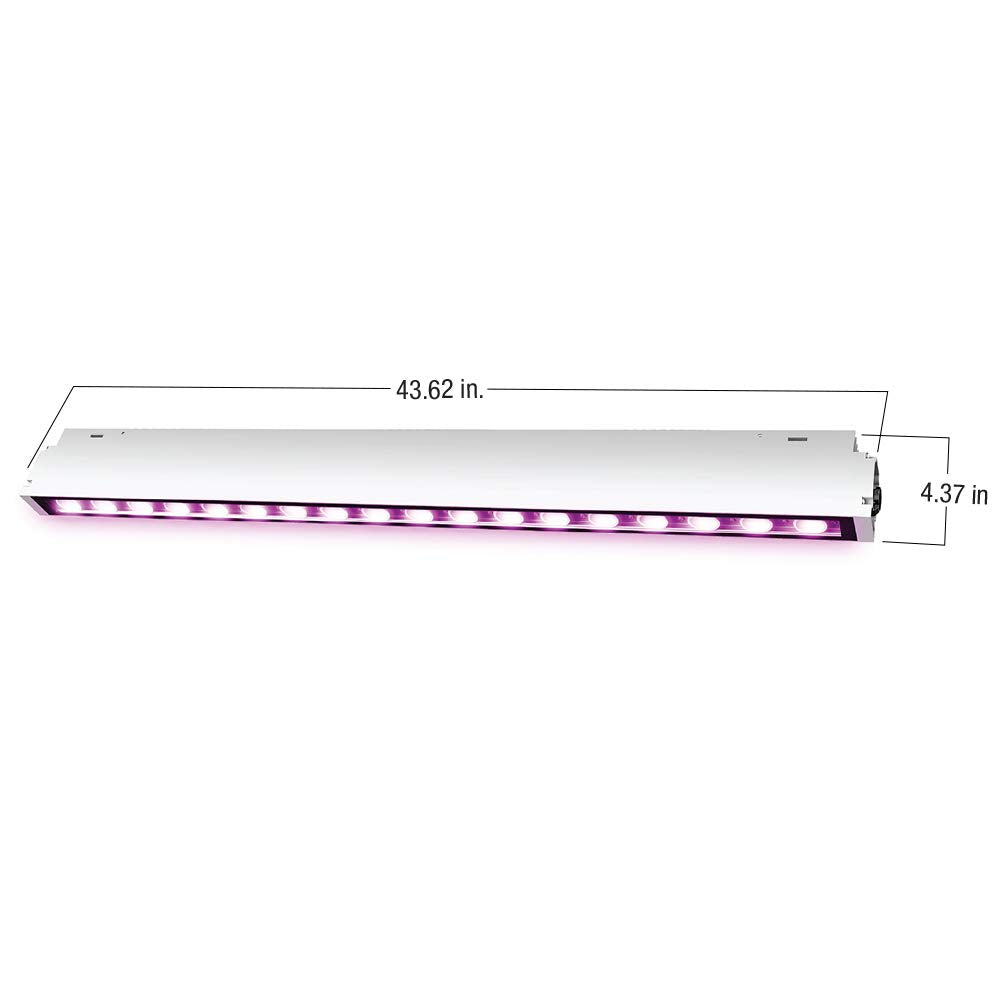 Feit Electric 48 Inch 240 Watt Full Spectrum LED Plant Grow Light, Red-Spectrum Enriched for Budding and Flowering, 4 Foot Long
