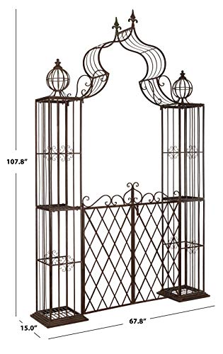 SAFAVIEH Outdoor Collection Beatrix Arbor