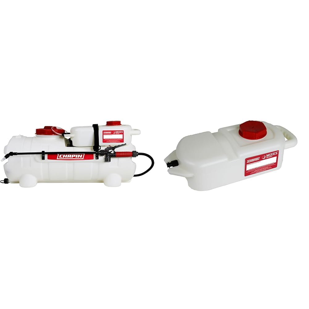 Chapin 973691 15 Gallon mixes & 6-8060 1.3 Gallon Exit Chemical Tank