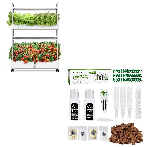 Indoor Garden Hydroponics Growing System 60 Pods + 167pcs Seed Pod Kit