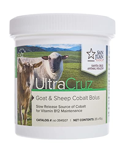 UltraCruz sc-394507 Sheep and Goat Cobalt Bolus Supplement, 25 Count X 10 Grams