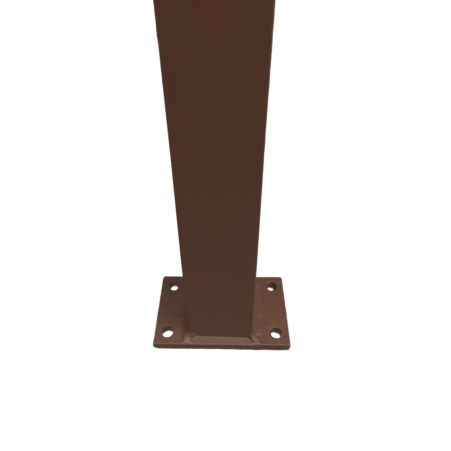 Brown Aluminum Garden Arbor Arch with Gate