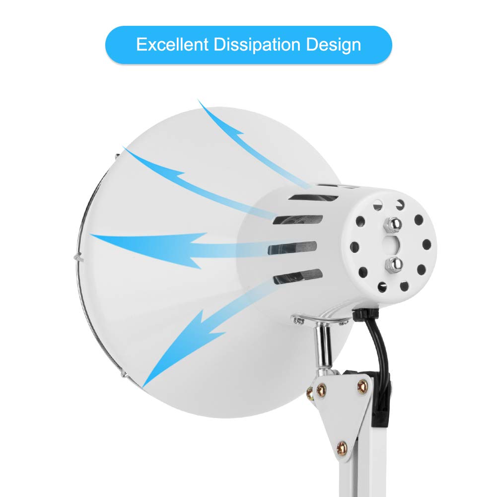 Serfory Infrared Lamp, 150W Near Infrared Light Therapy with Stand Sturdy, Adjustable Red Light Heat Lamp Intensity & Angle, Red Light Therapy Bulb for Body Neck Shoulder Joints Back Pain Relief