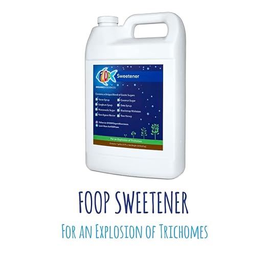 FOOP Sweetener Pump Bundle: Organic Terpene Enhancer for Plants | Creates an Explosion of Trichomes | Contains 8 Organic Sugars | Works with All Growing Media and Nutrient Lines (1 Gallon + Pump)