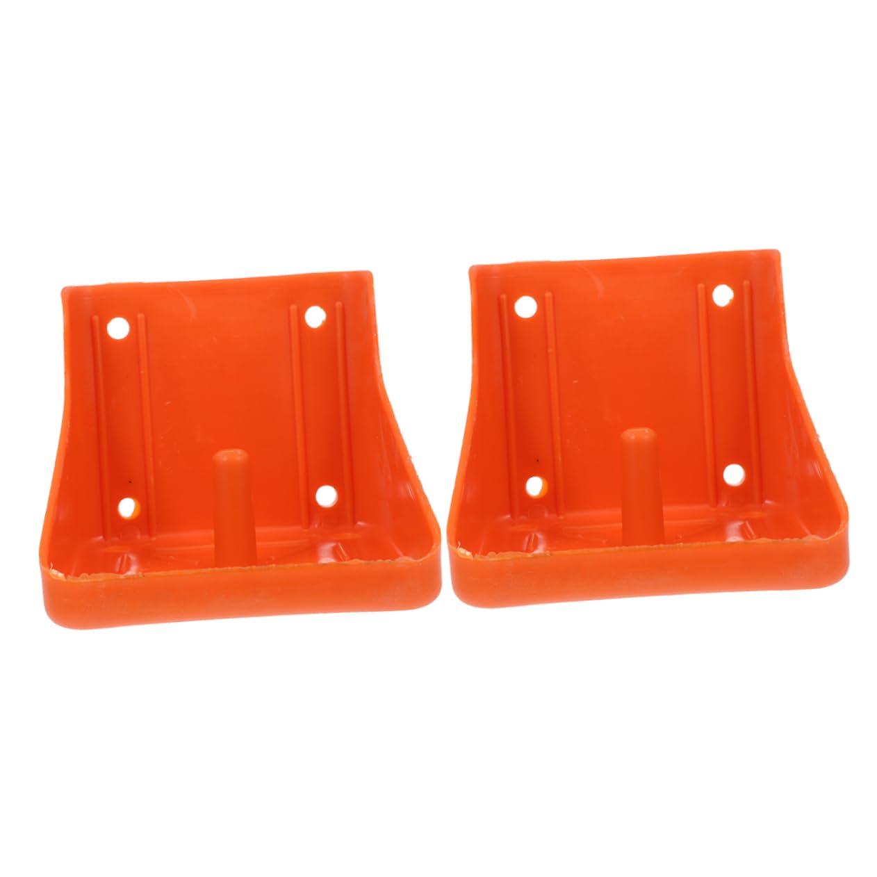 CAXUSD 2Pcs Thickened Salt Block Holders for Livestock Mixed Style Sheep Salt Lick Feeding Boxes with Lid and Spoon Durable Salt Containers for Cattle and Horses