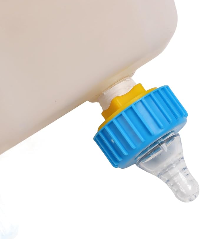 Honio Premium Silicone Lamb Drink Nipples Piglets Feeder 10L Kittens Calf Teat Lamb Feed Pigs Pig Raising Equipment 31.7In Poultry Feeders Ideal for Piglets Lamb and Calf Nutrition