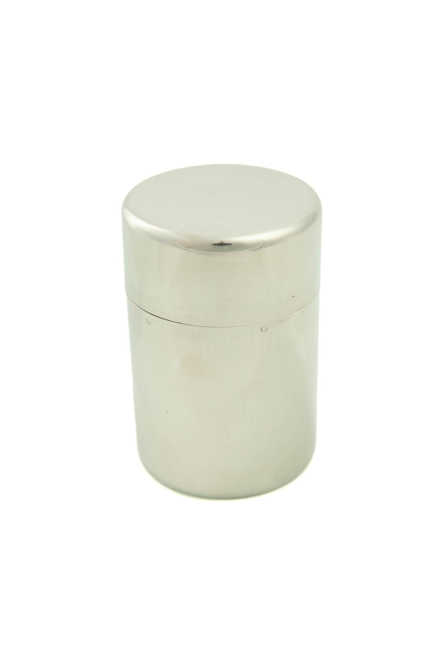 Matcha Tea Canister- Airtight Double Lids Spices Storage Seal Stainless Steel - Tea Bags - Ground and Bean Coffee - Matcha Powder - Tin Canister Can 400 ml