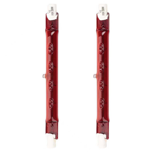 Sohveta Chicken Coop Heat Lamp Tubes 2-Pack – Replacement Heating Elements for Chicken Coop Heater & Outdoor Pet Warmer, Heat Lamp Not Included