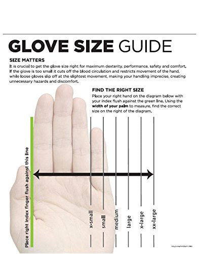 SHOWA Atlas 300 Natural Latex Palm Coated General Purpose Work Glove with Poly/Cotton Liner, 10-Gauge, Black, Medium (12 Pair) (Pack of 12)