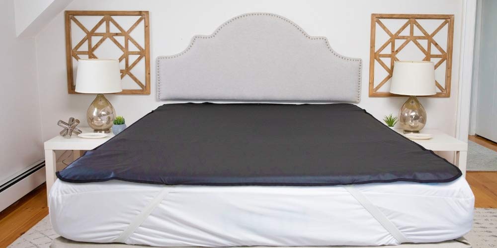 Earthing Elite Mattress Cover Kit (Queen Size), Clint Ober's Earthing Products, Grounding Mat for Bed
