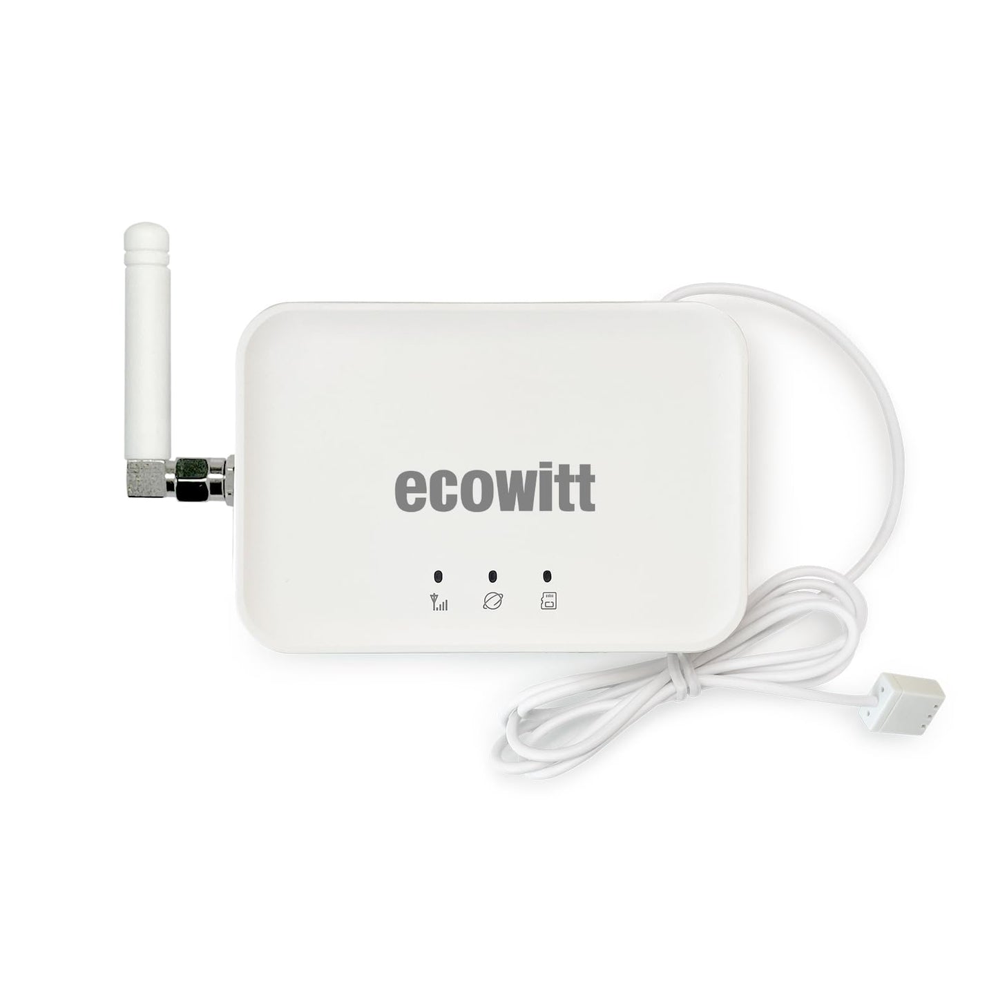 ECOWITT Soil Moisture Tester Kit, Includes GW3000 Wi-Fi&Ethernet Gateway and WH51BL Soil Moisture Sensor with 1m Wire Probe, with SD Card Port, 915 MHz