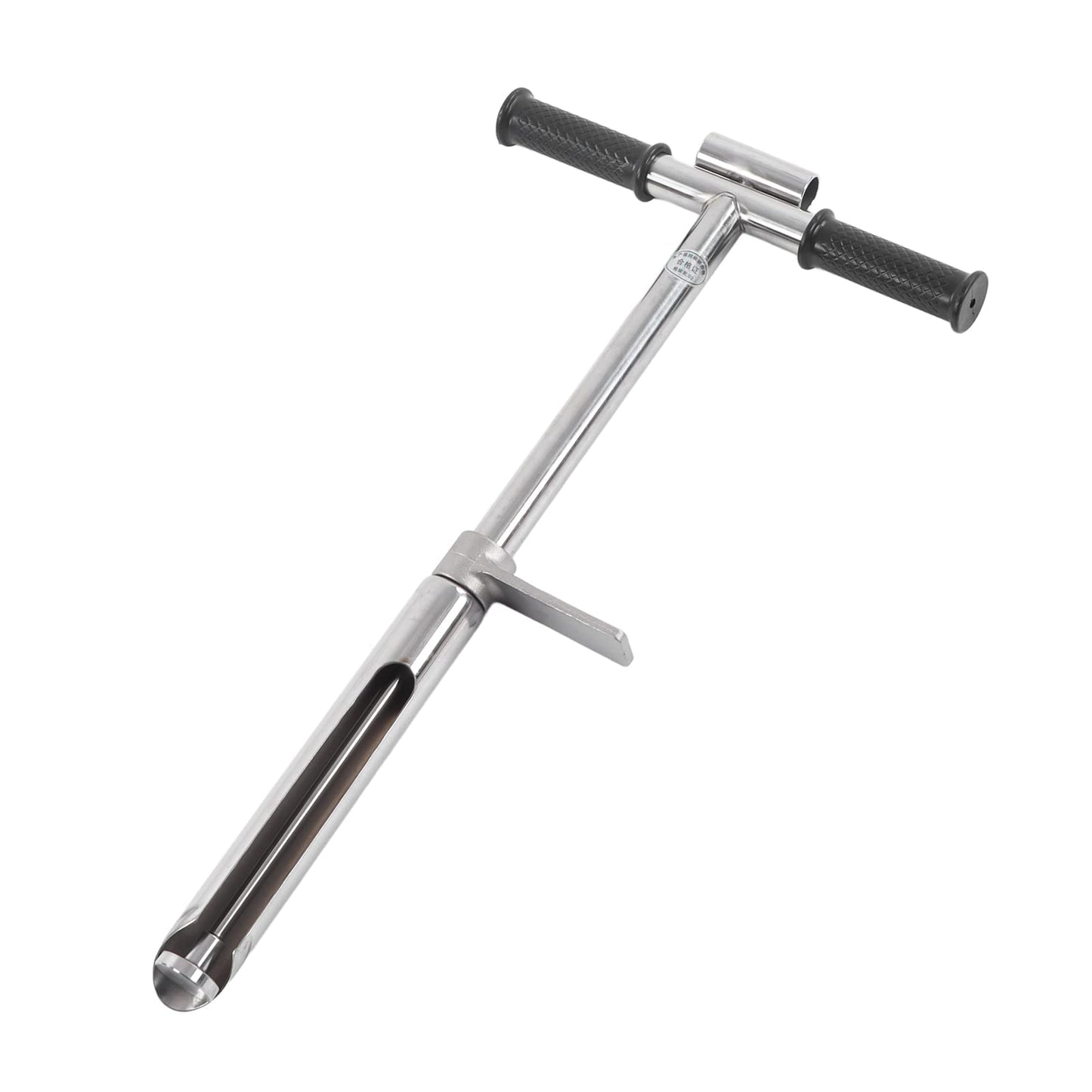Soil Sampler Probe Original Soil Auger Foot Pedal Tool Handle Soil Extractor Dozer Steel 58Cm Kits Soil Sampling Tool Tool Utensil 38Mm Testing Probe Tester Probe for Test