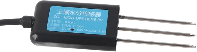 Soil Moistures Sensor, Soil Hygrometer Sensor Test Kit, 0-10v Output Waterproof Greenhouse Soil Moistures Humidity Sensor Tester Meter Soil Test Kits Plant Accessories Indoor