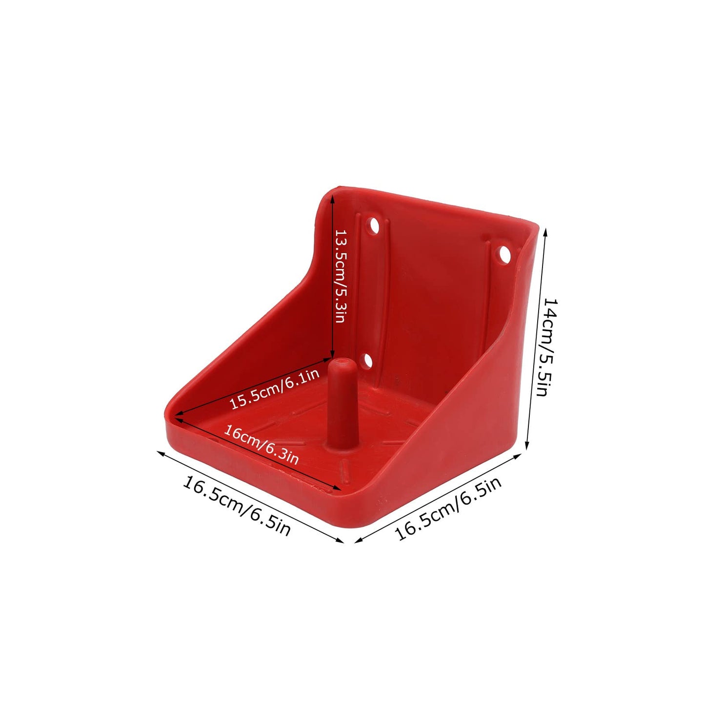 WOHPNLE Cattle Sheep Licking Brick Box, Plastic Cattle and Sheep Mineral Salt Block Holder Feed Salt Brick Licking Block Box Farm Livestock Farm Equipment
