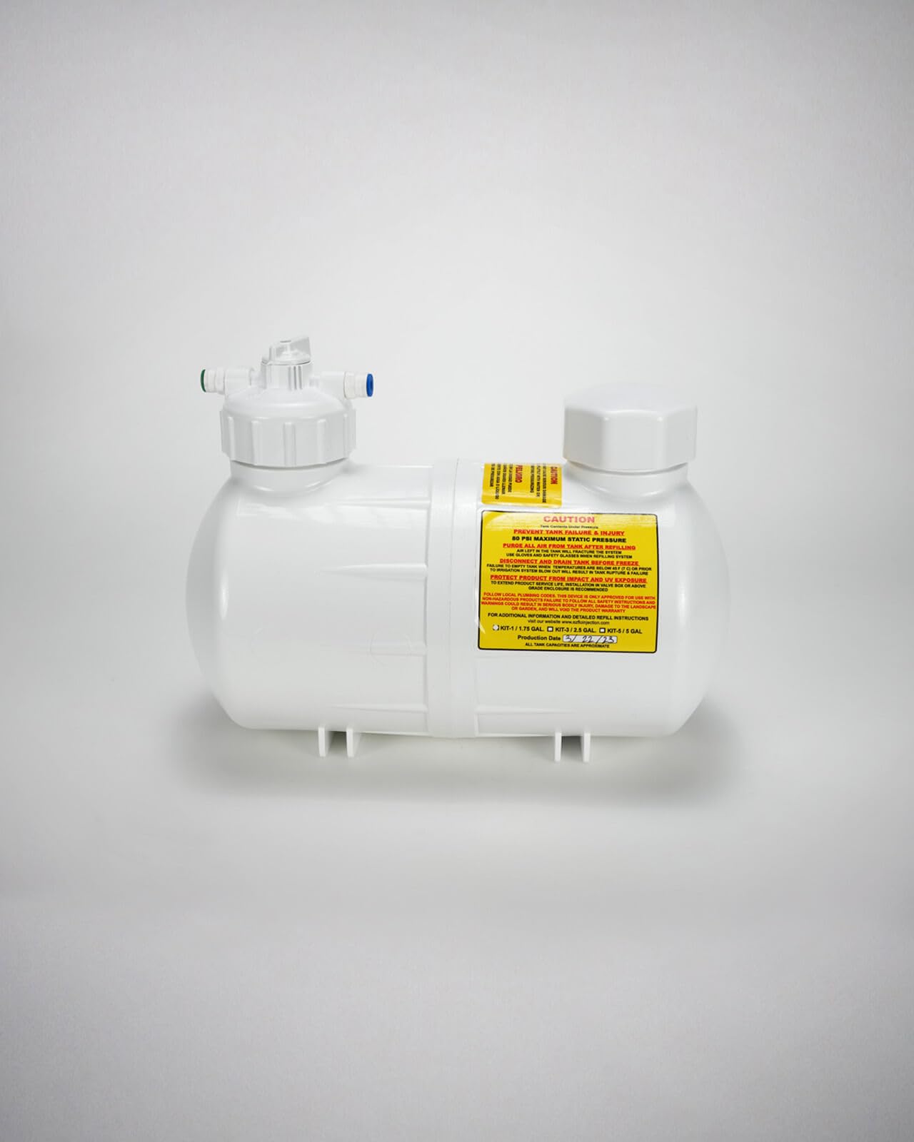 EZ-FLO - EZ-KIT-1-1.75 Gallon High Capacity Mainline Dispensing System with CBV-100