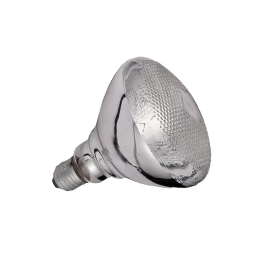 KOUWO Heat Lamp Bulb 250 Watts Infrared White Light for Food Service (Dia120x142mm)