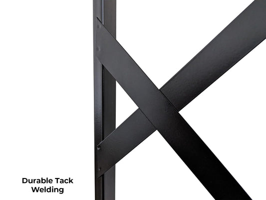 Giant Trellis, 108" High (9' Tall) by 28" Wide, Set of 3 Trellises Bundled with Plastic Plant Twist Ties