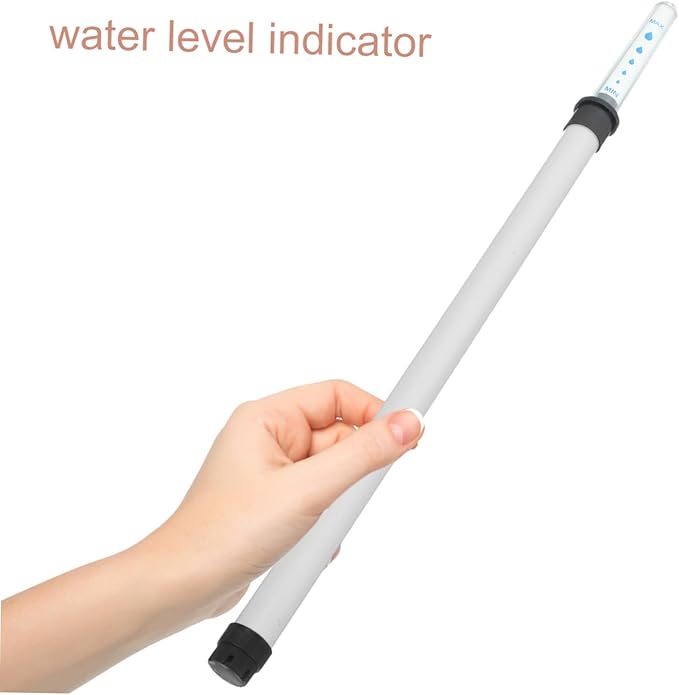 Angoily 2pcs Water Level Indicator Gardening Water Level Meter Plant Buoy Flower Pot Water Gauge Moisture Meter House Plant Pots Water Moisture Tester Suite White Scale Plastic