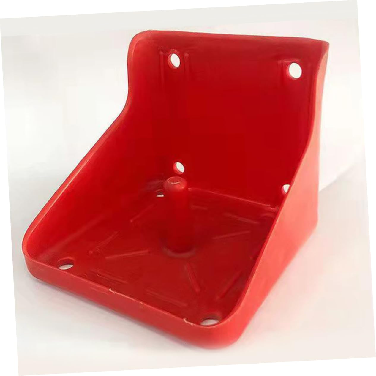 SUPVOX Lick Brick Box Horse Mounting Block Salt Fodder Feeder Mineral Salt Block Holder Cattle Feeder Sheep Deer Lick Tray Thicken Feeding Box Pe