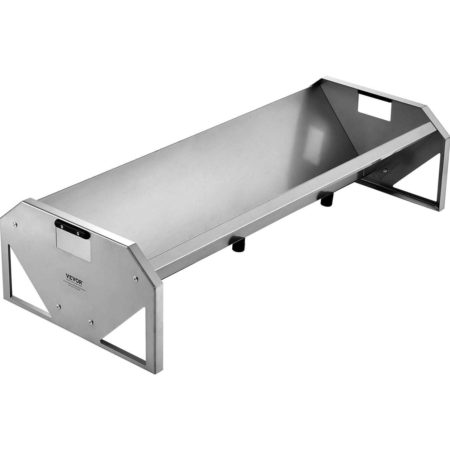 VEVOR Livestock Feeding Trough, 22 Gallon Capacity, 45" Hay Feeder, Heavy Duty Steel Livestock Trough, Galvanized Steel Sheep Feeder Trough Feeding up to 10 Goats for Horse Sheep Hog Farm Sheds Pen