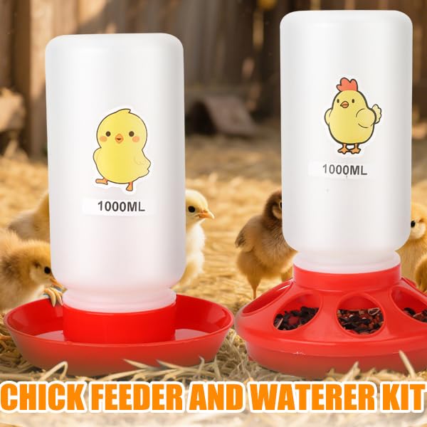 Chicken Brooder Box for Chick Starter Kit - 2025 Upgrade XL (Extra Large) Double Door Chick Brooder Pen/Chicken Playpen/Holds Up to 20 Baby Chicks, Ducklings, Quail