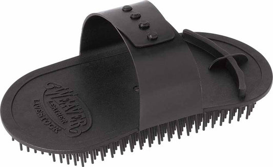 Weaver Leather Livestock Massage Brush Black