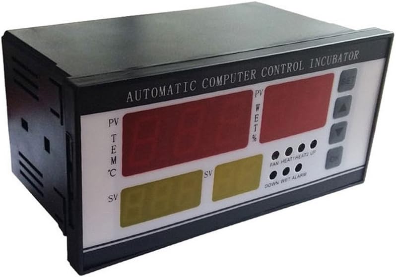 XM-18 Egg Incubator Temperature Controller Thermostat Full Automatic Control System Egg Incubator Machine with Temperature Humidity Sensor Probe (220V)