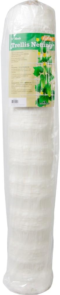 Hydrofarm Trellis Netting 6" Mesh, Non-Woven, 6' x 3280', HGN32806, High-Density Polyethylene, Produces Healthier Harvests