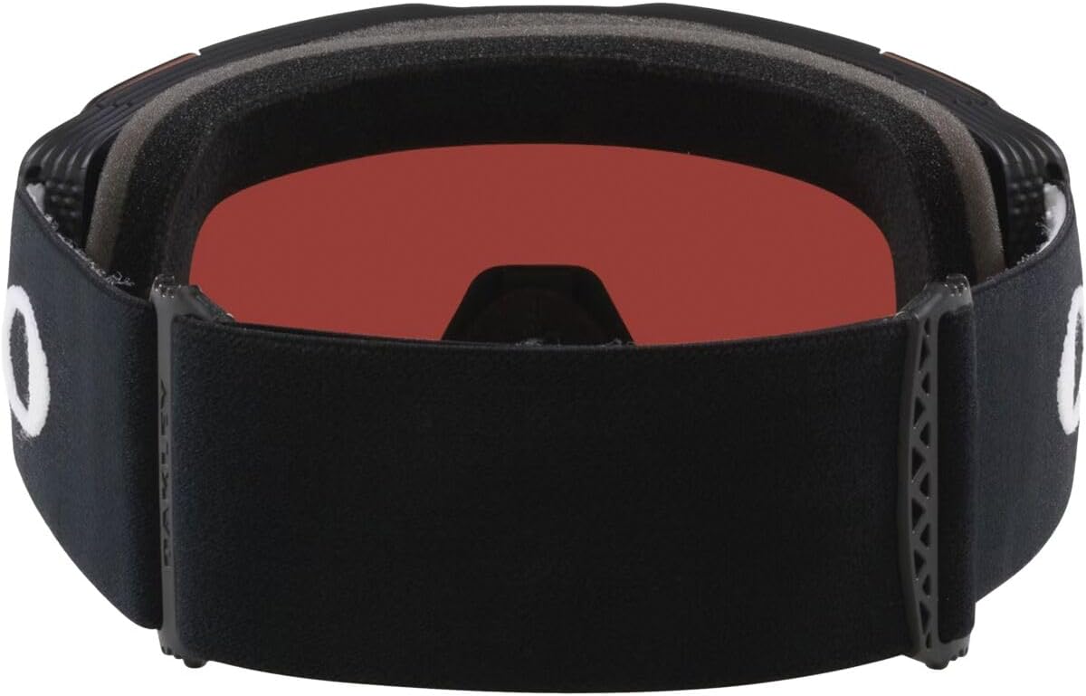 Oakley Line Miner Pro Snow Goggle, Matte Black Strap w/Prizm Snow Rose Lens, Medium
