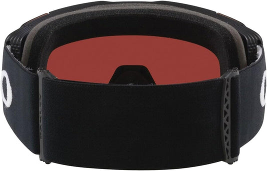 Oakley Line Miner Pro Snow Goggle, Matte Black Strap w/Prizm Snow Rose Lens, Medium